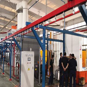 過(guò)濾器自動(dòng)噴粉線(xiàn)