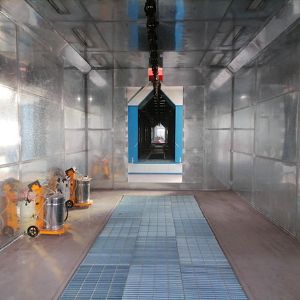 大型糧倉(cāng)設(shè)備噴粉線(xiàn)